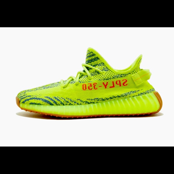 YEEZY BOOST 350 V2 'SEMI FROZEN YELLOW' - Picture 1 of 1